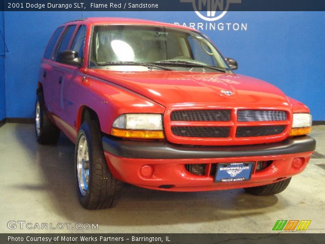 2001 Dodge Durango SLT in Flame Red