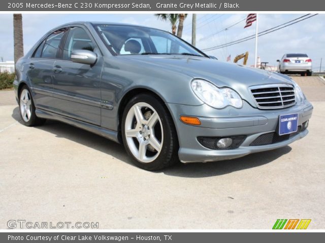 2005 Mercedes-Benz C 230 Kompressor Sedan in Granite Grey Metallic