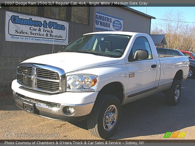 2007 Dodge Ram 2500 SLT Regular Cab 4x4 in Bright White