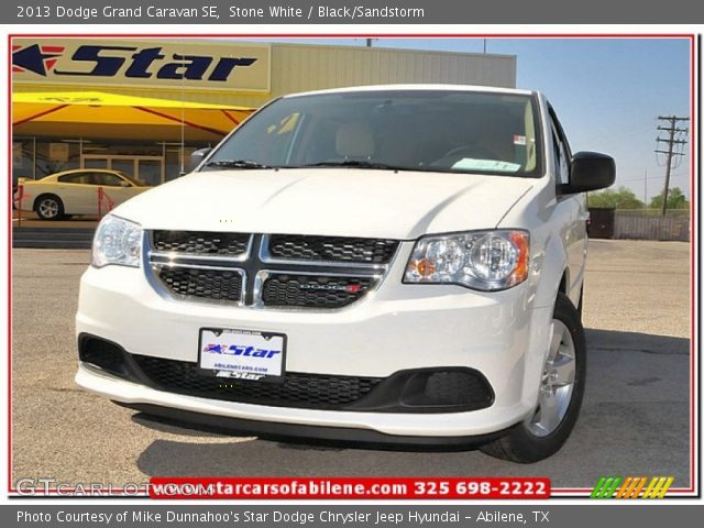 2013 Dodge Grand Caravan SE in Stone White