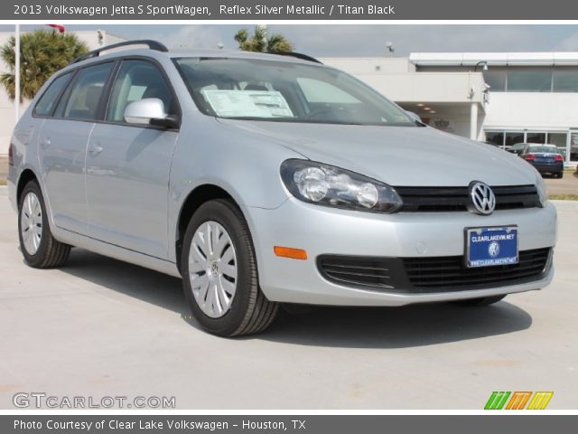 2013 Volkswagen Jetta S SportWagen in Reflex Silver Metallic