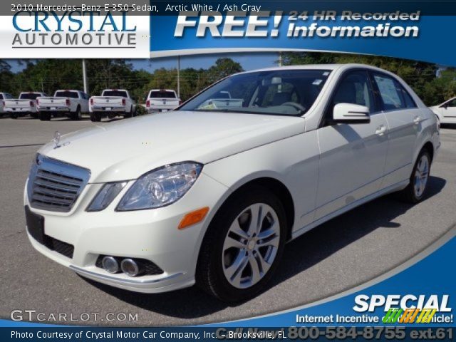 2010 Mercedes-Benz E 350 Sedan in Arctic White