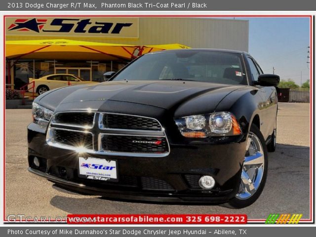 2013 Dodge Charger R/T Max in Phantom Black Tri-Coat Pearl