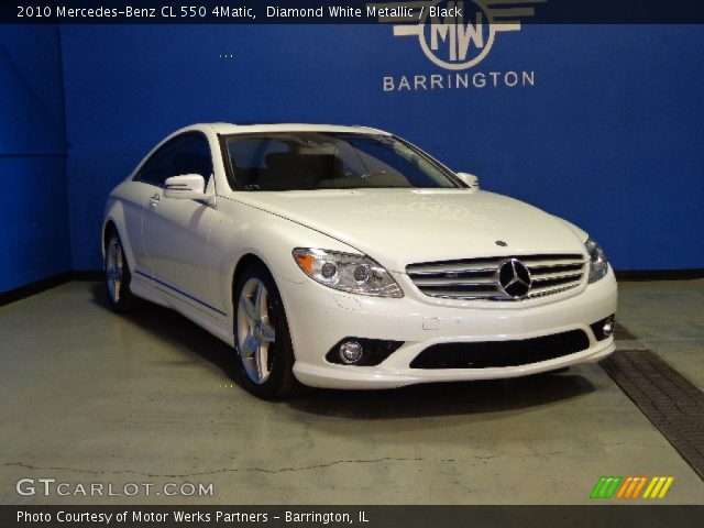 2010 Mercedes-Benz CL 550 4Matic in Diamond White Metallic