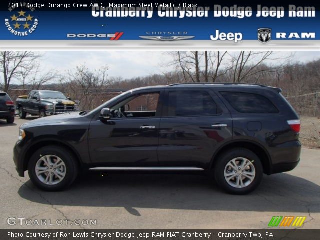 2013 Dodge Durango Crew AWD in Maximum Steel Metallic