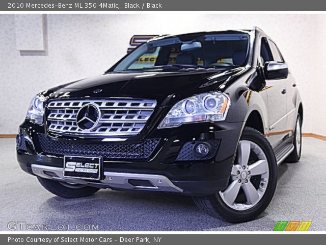 2010 Mercedes-Benz ML 350 4Matic in Black