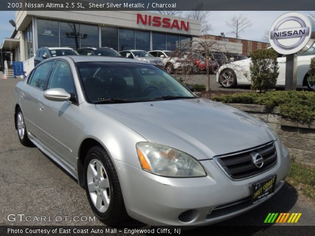 2003 Nissan Altima 2.5 SL in Sheer Silver Metallic