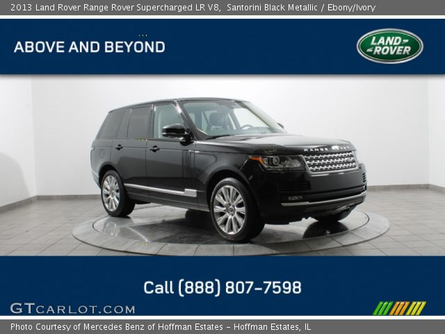 2013 Land Rover Range Rover Supercharged LR V8 in Santorini Black Metallic