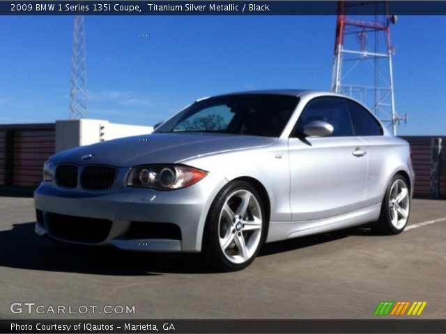 2009 BMW 1 Series 135i Coupe in Titanium Silver Metallic