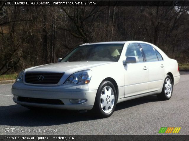 2003 Lexus LS 430 Sedan in Parchment Crystal