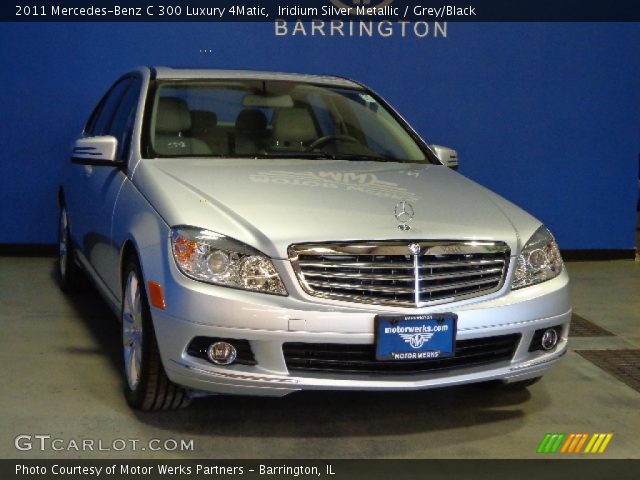 2011 Mercedes-Benz C 300 Luxury 4Matic in Iridium Silver Metallic
