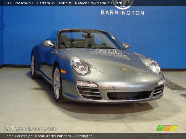 2010 Porsche 911 Carrera 4S Cabriolet in Meteor Grey Metallic