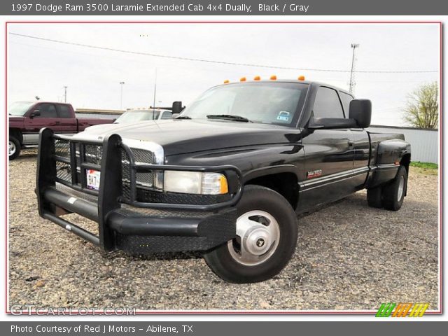 1997 Dodge Ram 3500 Laramie Extended Cab 4x4 Dually in Black