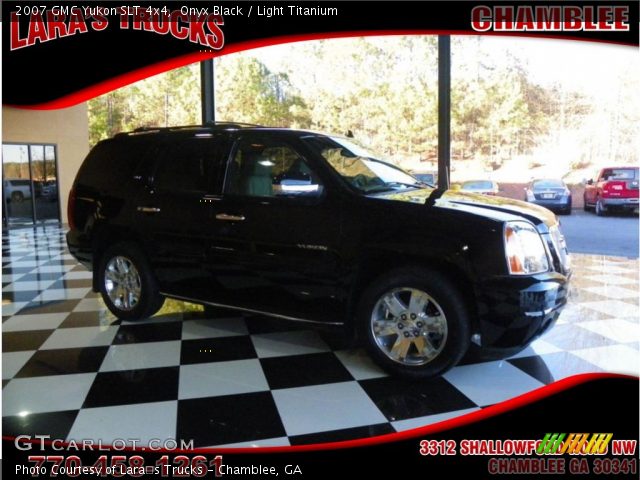 2007 GMC Yukon SLT 4x4 in Onyx Black