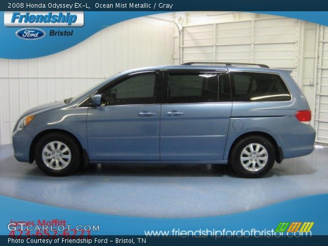 2008 Honda Odyssey EX-L in Ocean Mist Metallic