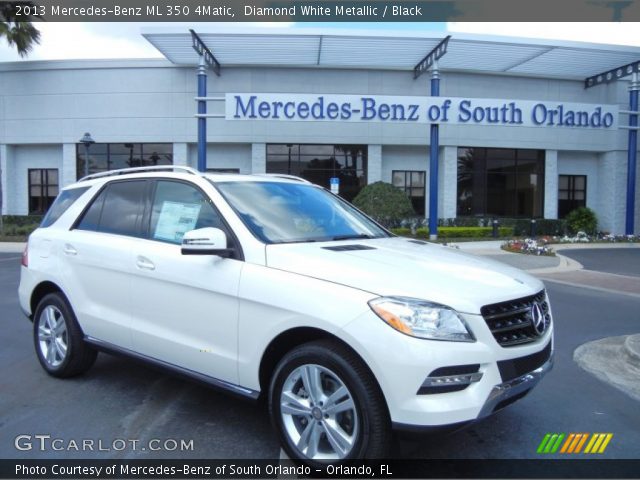 2013 Mercedes-Benz ML 350 4Matic in Diamond White Metallic