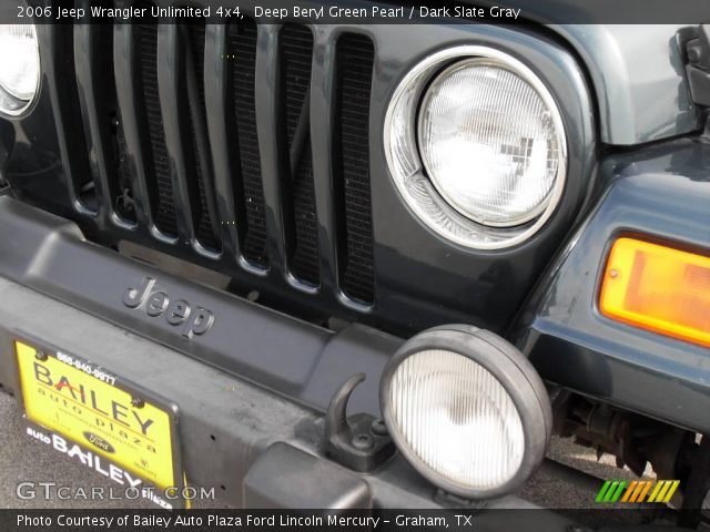2006 Jeep Wrangler Unlimited 4x4 in Deep Beryl Green Pearl
