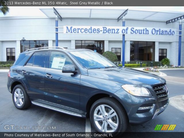 2013 Mercedes-Benz ML 350 4Matic in Steel Grey Metallic