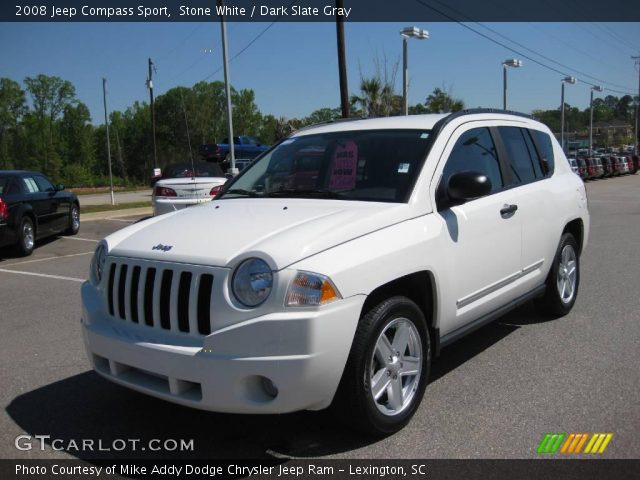 2008 Jeep Compass Sport in Stone White