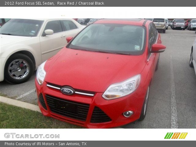 2012 Ford Focus SEL Sedan in Race Red