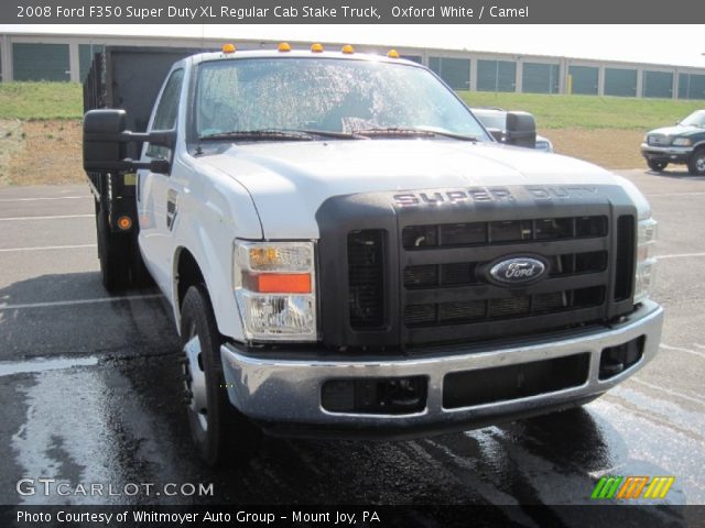 2008 Ford F350 Super Duty XL Regular Cab Stake Truck in Oxford White