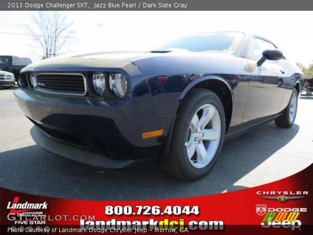 2013 Dodge Challenger SXT in Jazz Blue Pearl