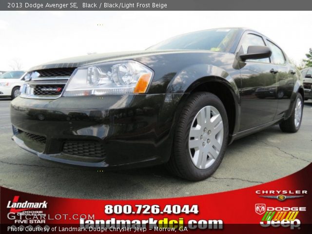 2013 Dodge Avenger SE in Black