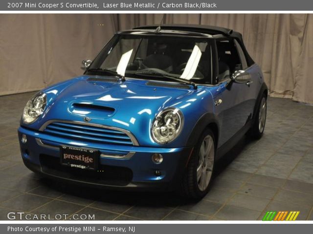 2007 Mini Cooper S Convertible in Laser Blue Metallic