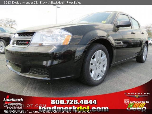2013 Dodge Avenger SE in Black
