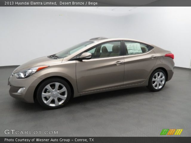 2013 Hyundai Elantra Limited in Desert Bronze