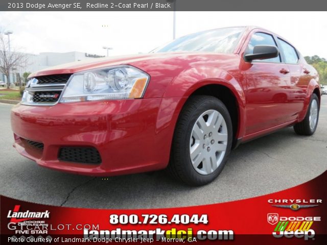2013 Dodge Avenger SE in Redline 2-Coat Pearl