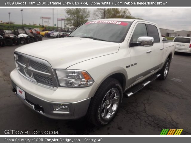 2009 Dodge Ram 1500 Laramie Crew Cab 4x4 in Stone White