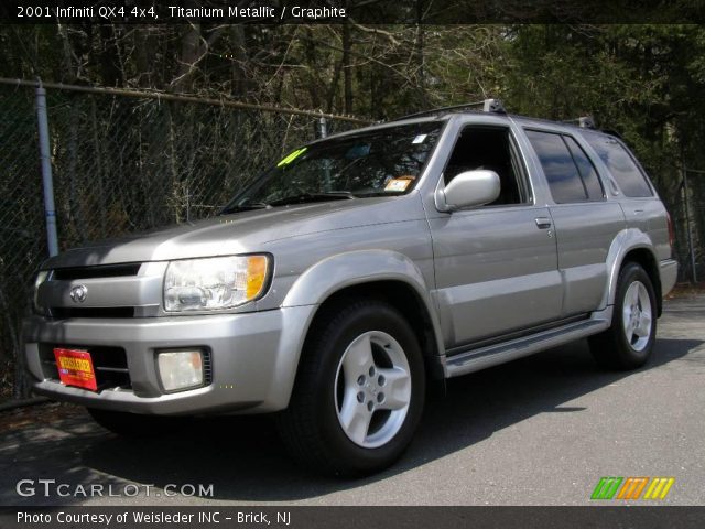 2001 Infiniti QX4 4x4 in Titanium Metallic
