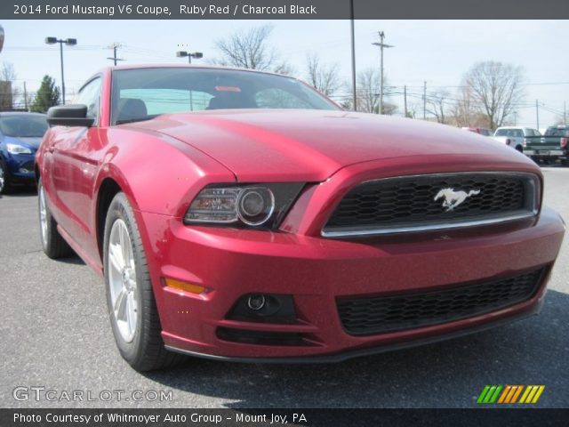 2014 Ford Mustang V6 Coupe in Ruby Red