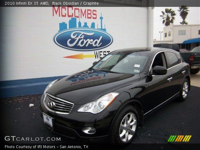 2010 Infiniti EX 35 AWD in Black Obsidian