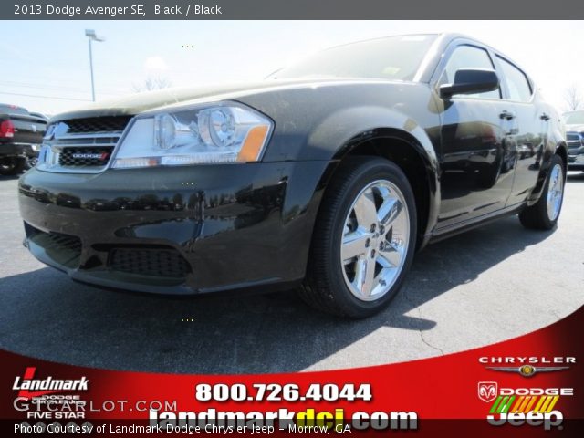 2013 Dodge Avenger SE in Black