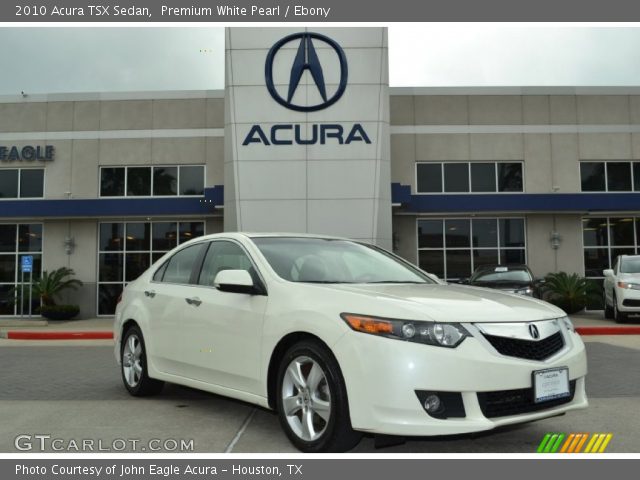 2010 Acura TSX Sedan in Premium White Pearl