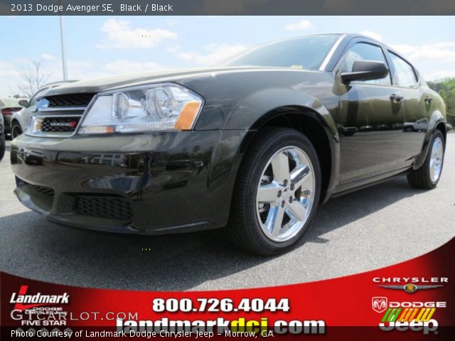 2013 Dodge Avenger SE in Black