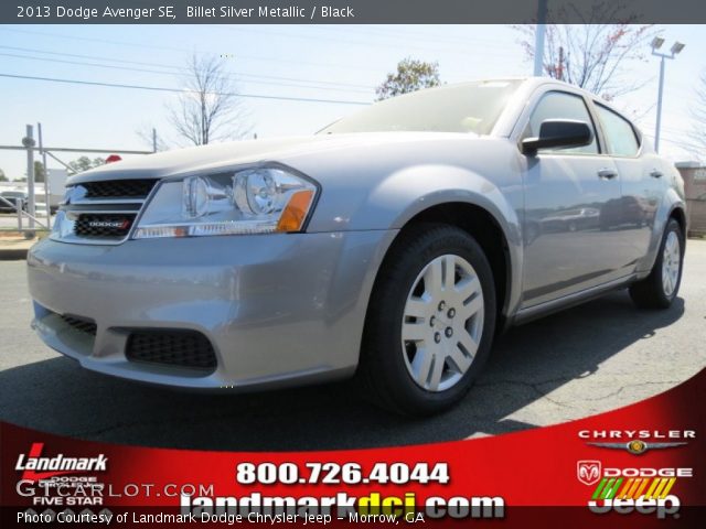 2013 Dodge Avenger SE in Billet Silver Metallic