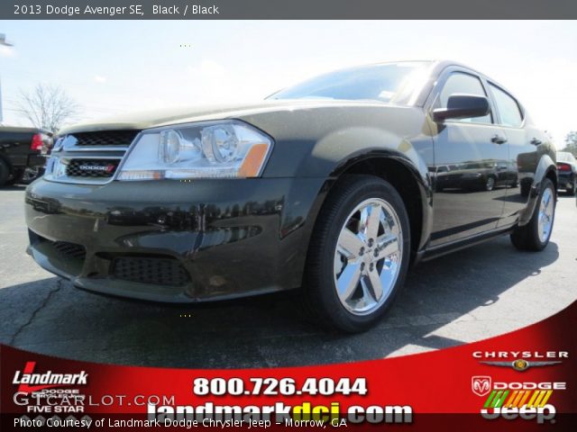 2013 Dodge Avenger SE in Black