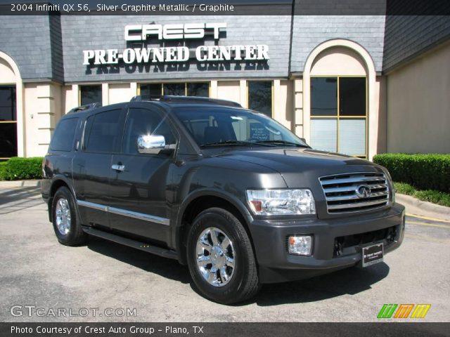 2004 Infiniti QX 56 in Silver Graphite Metallic