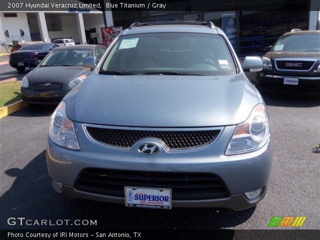 2007 Hyundai Veracruz Limited in Blue Titanium