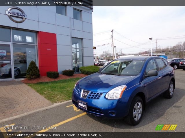2010 Nissan Rogue S AWD in Indigo Blue