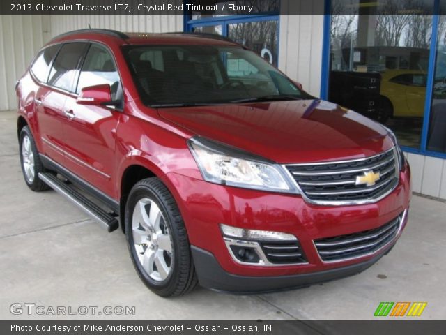 2013 Chevrolet Traverse LTZ in Crystal Red Tintcoat
