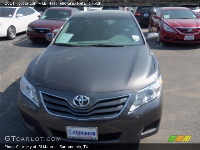 2011 Toyota Camry LE in Magnetic Gray Metallic