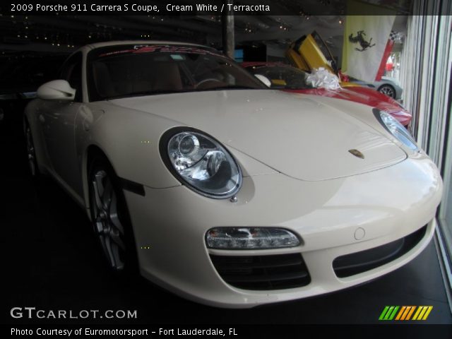 2009 Porsche 911 Carrera S Coupe in Cream White