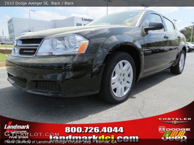 2013 Dodge Avenger SE in Black