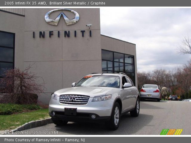 2005 Infiniti FX 35 AWD in Brilliant Silver Metallic