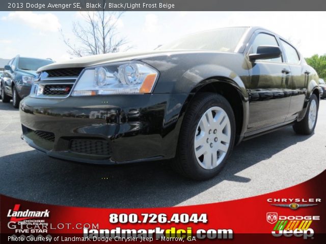 2013 Dodge Avenger SE in Black