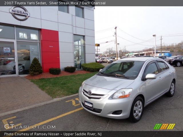 2007 Toyota Yaris Sedan in Silver Streak Mica